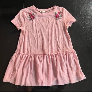 Arizona Jean Co. Light Pink Mesh Top Small